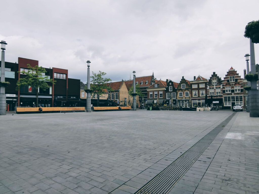 Het centrum van Dordrecht